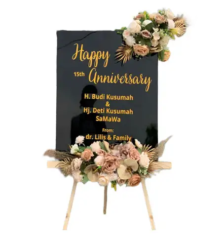 Papan Bunga Akrilik Simojayan