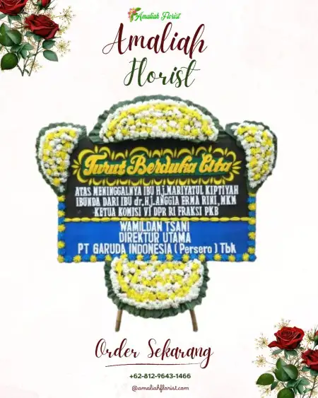 Papan Bunga Duka Simojayan